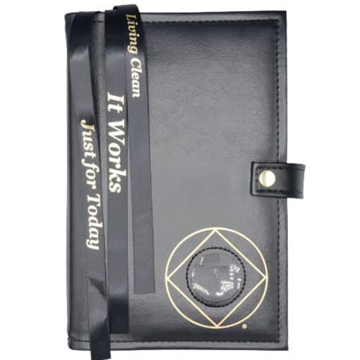 Cover-NA Triple Book Cover with NA Symbol and Coin Holder