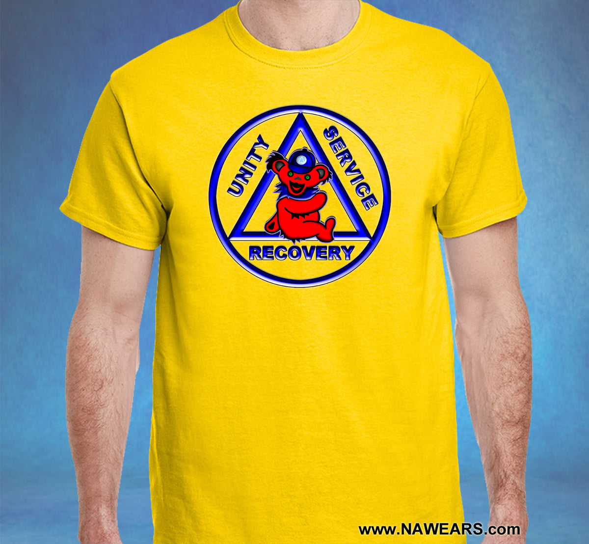 AA Teddy On AA Symbol SS/LS Tee