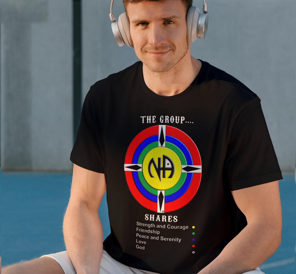 The Group Shares Logo dtg Tee