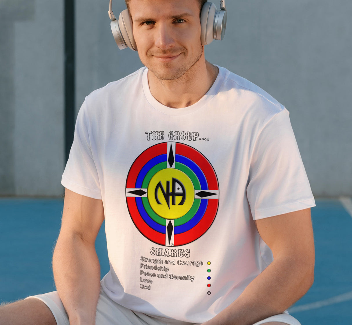 The Group Shares Logo dtg Tee