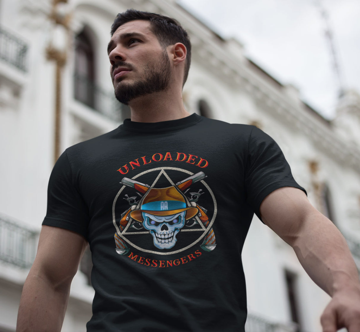 Unloaded Messenger AA dtg Tee