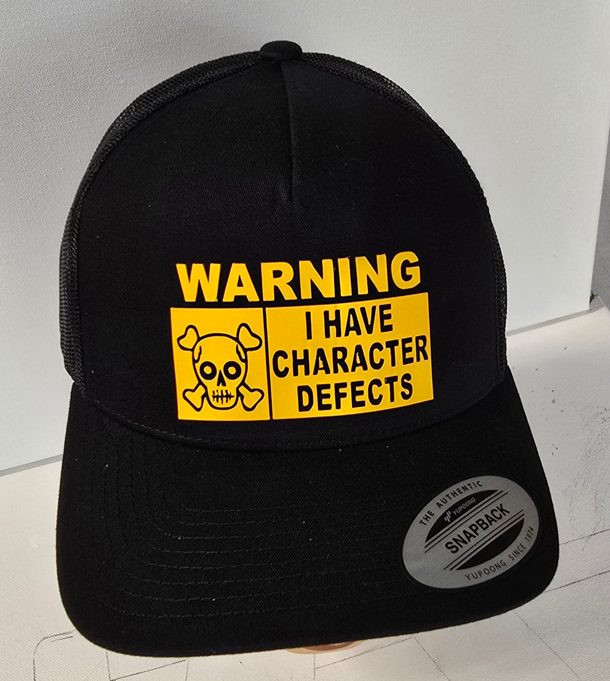 Trucker Cap - WARNING I Have Defects