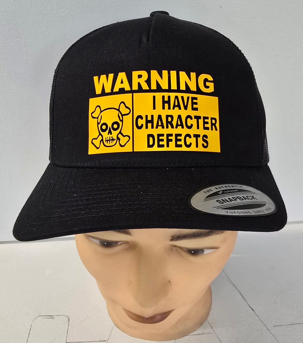 Trucker Cap - WARNING I Have Defects