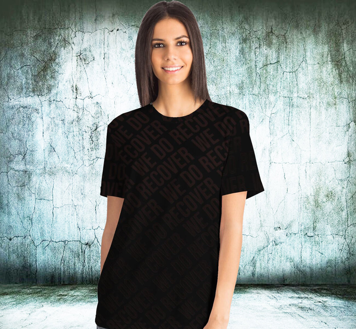 We Do Recover V.1 AOP T-shirts