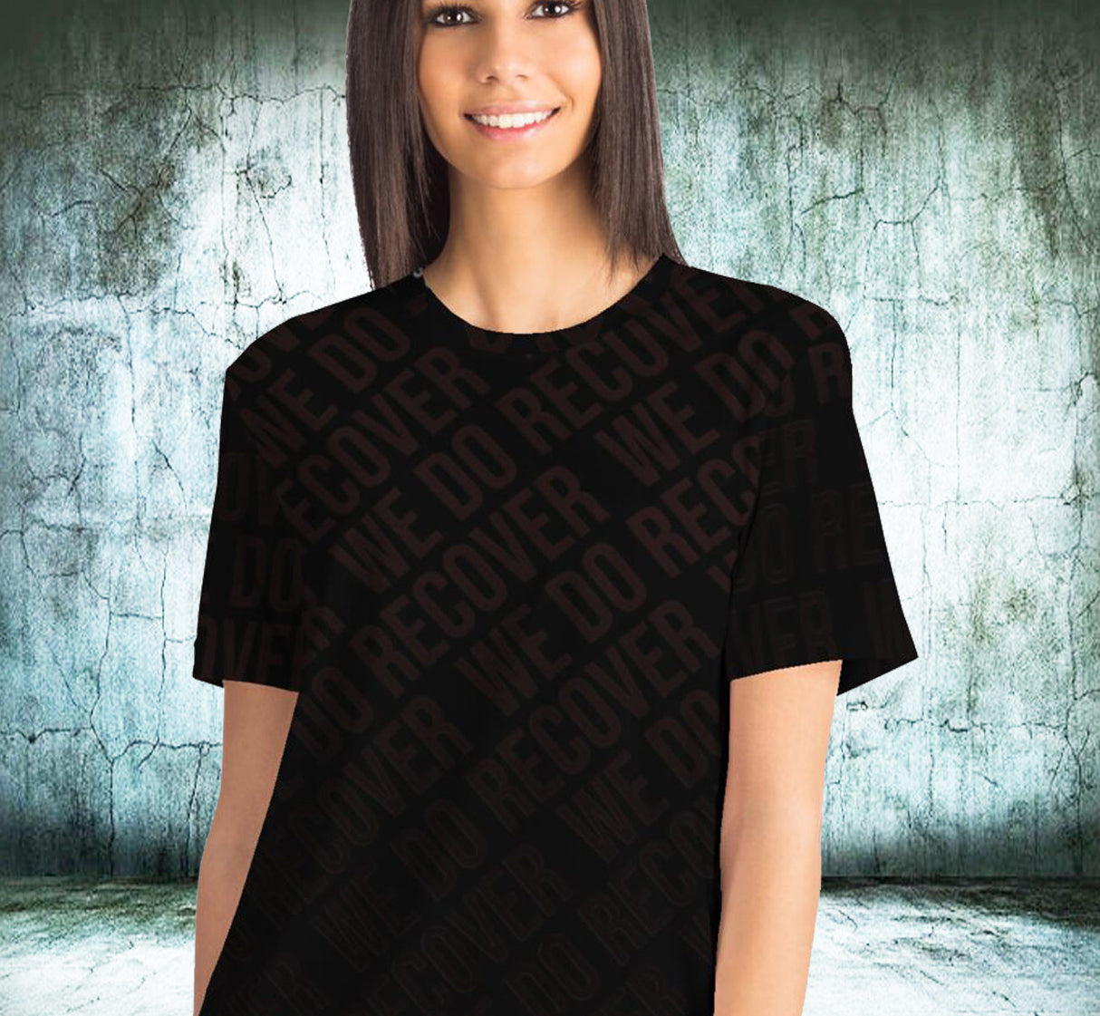 We Do Recover V.1 AOP T-shirts