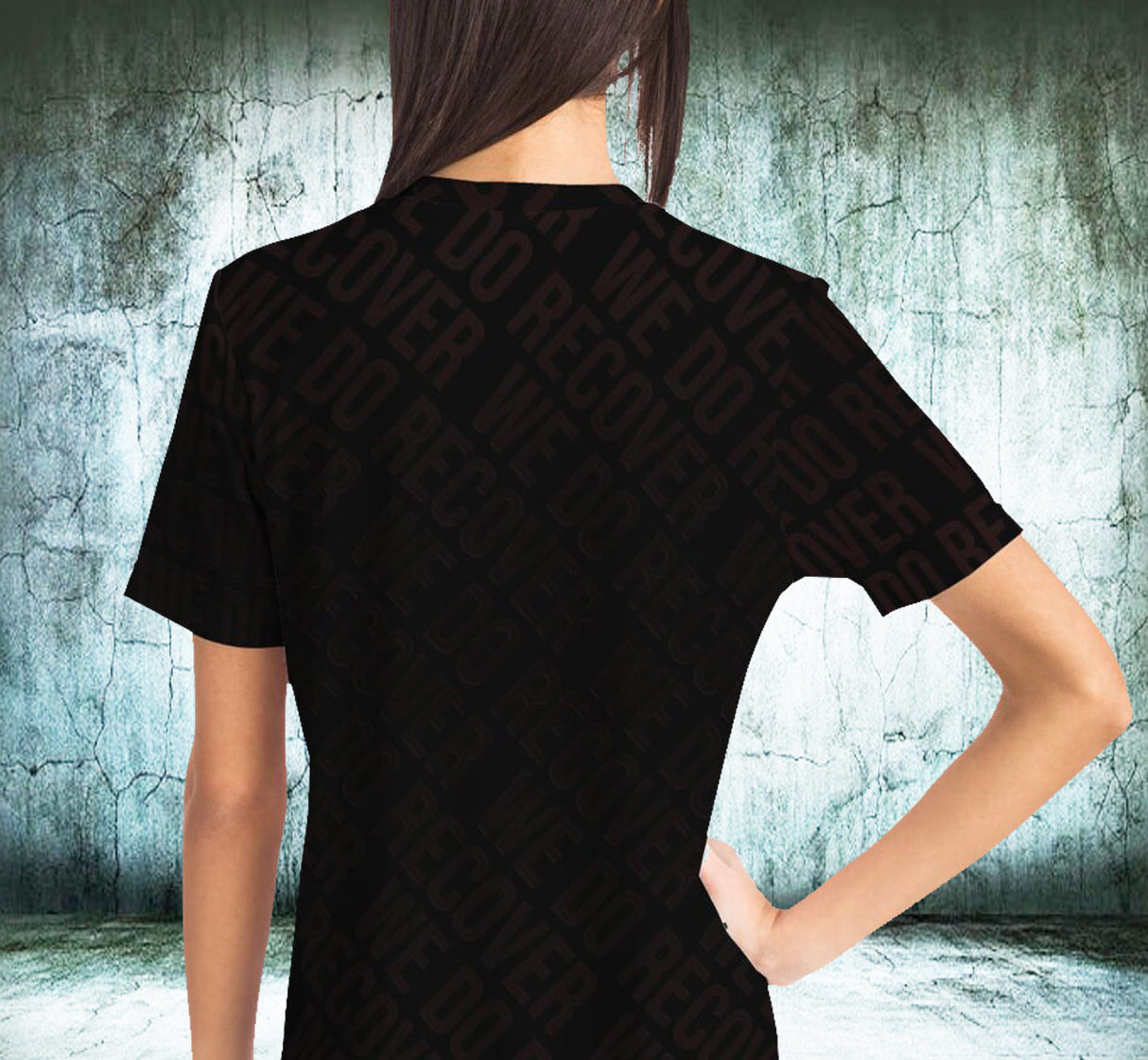 We Do Recover V.1 AOP T-shirts