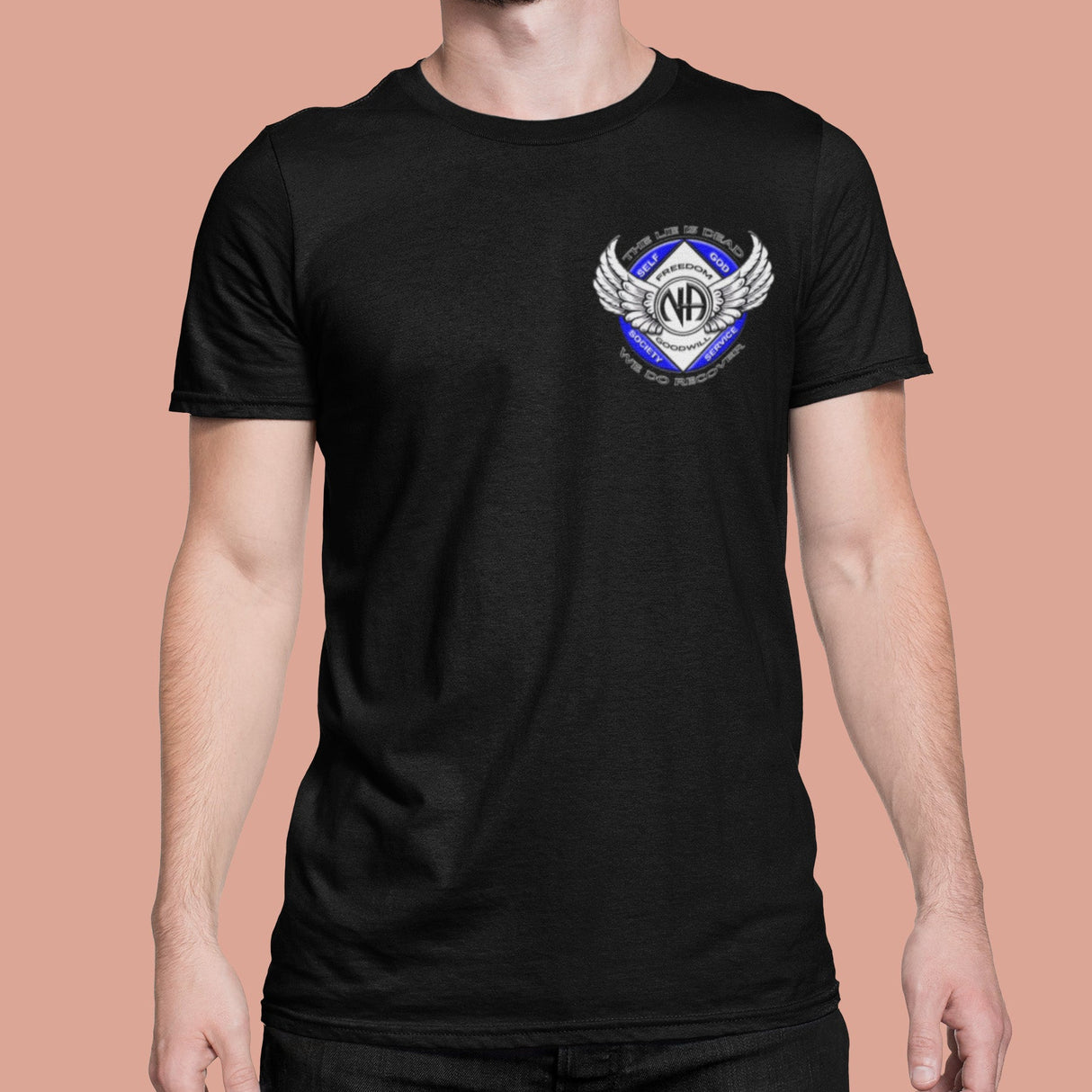 3" Winged NA Symbol Tee