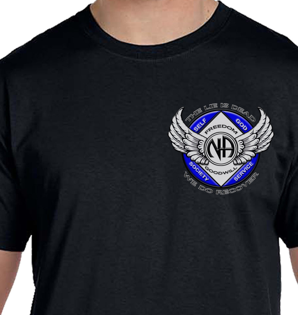 3" Winged NA Symbol Tee