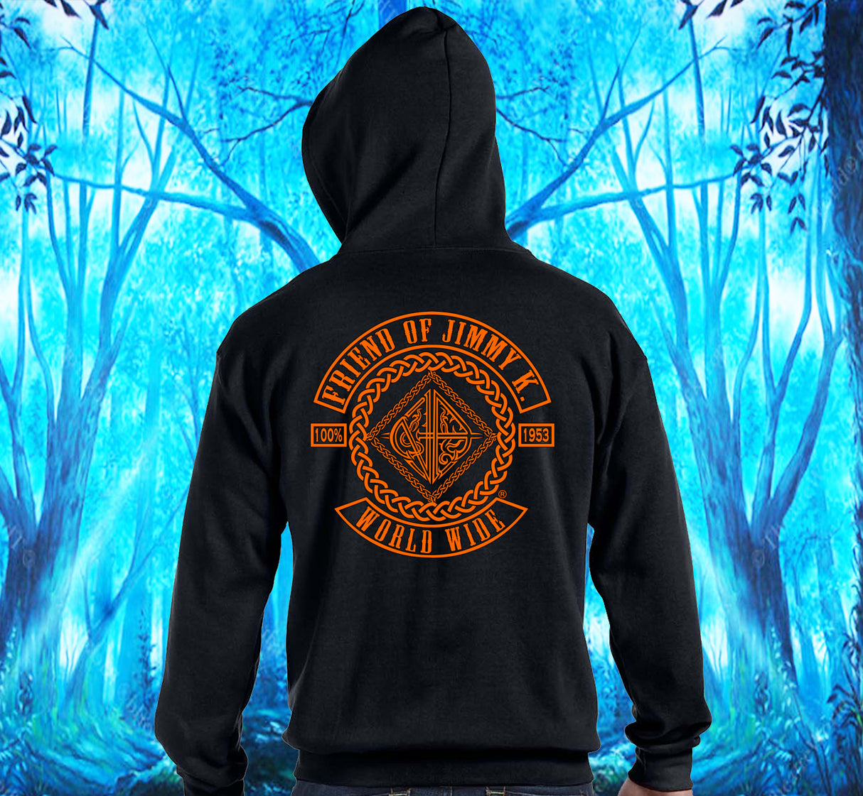 Friend Of Jimmy K Zip-Up Hoodie