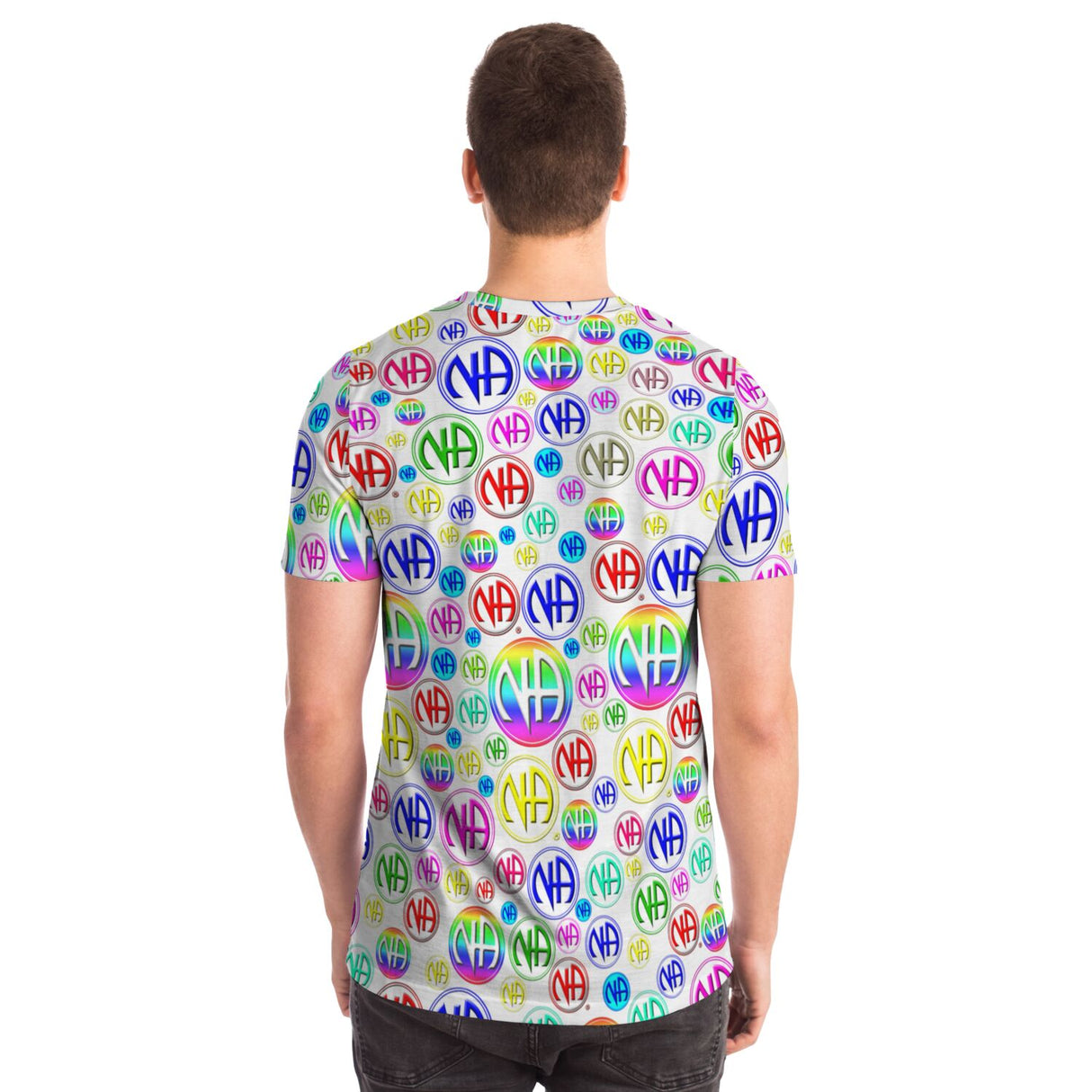 Bubbly NA Symbols AOP T-shirts