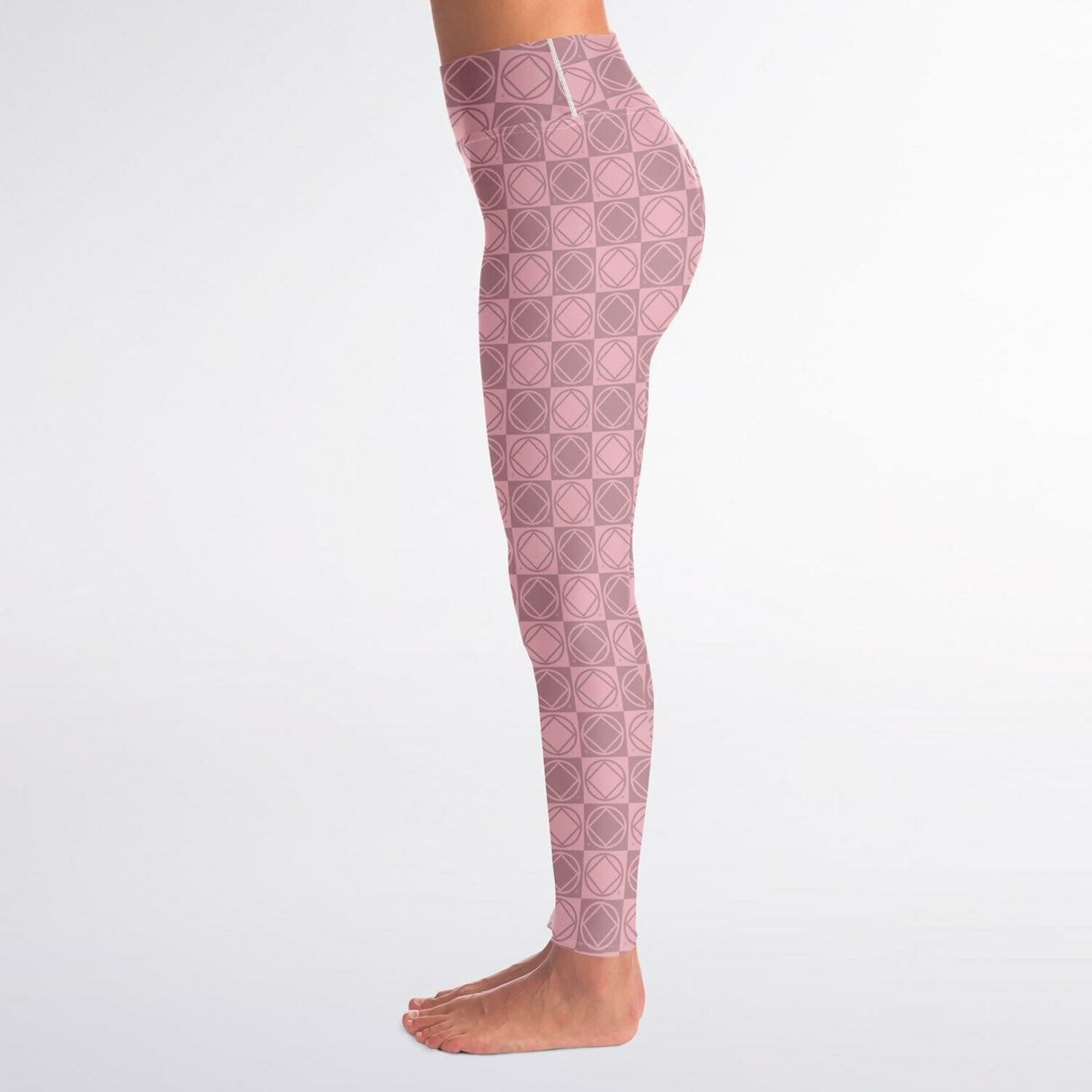 Pink Pandemonium Yoga Leggings - AOP