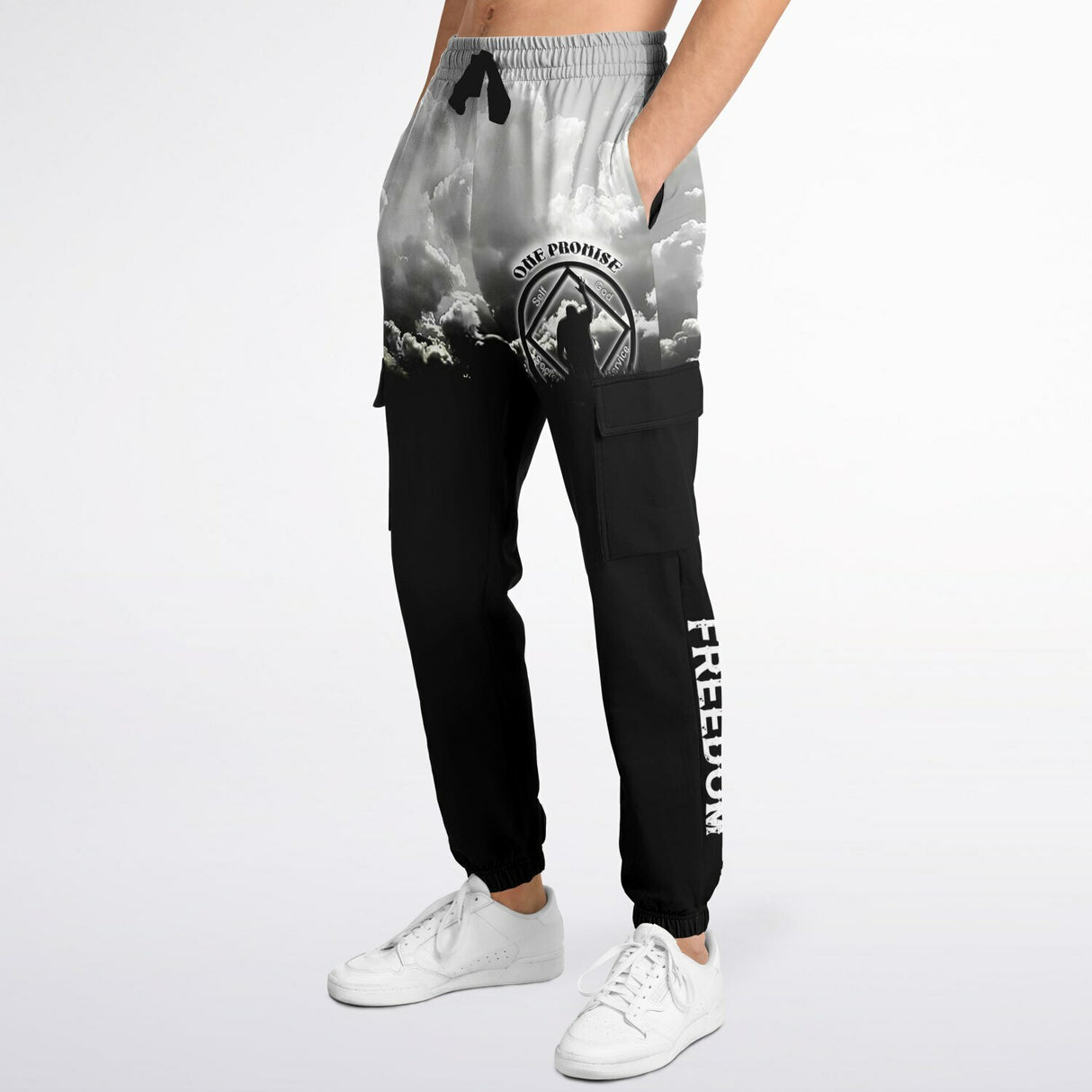 Blessed With Freedom AOP SWEAT PANTS