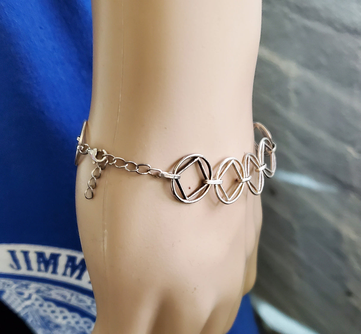 Bracelet #2 - 8 Inch NA Service Symbol Bacelet