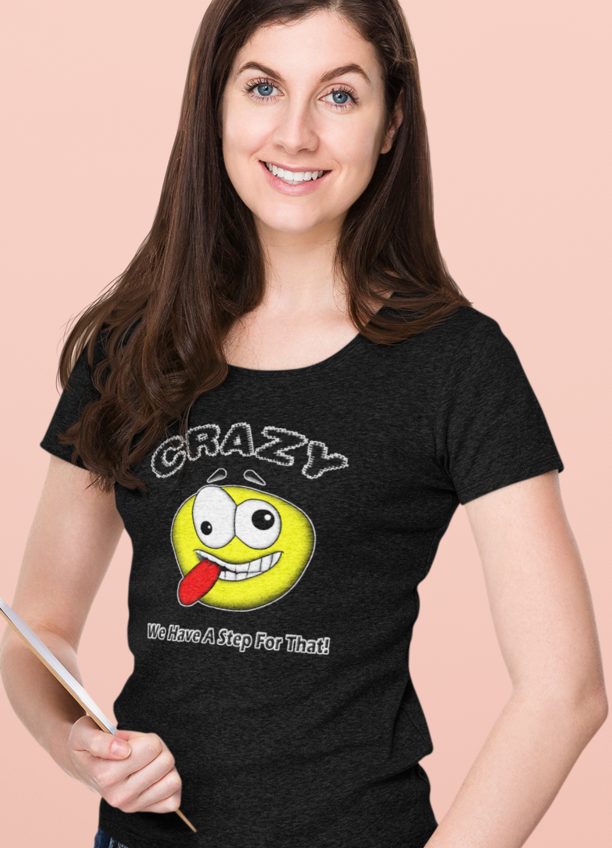 ldTs- Crazy Emoji Women's Tee