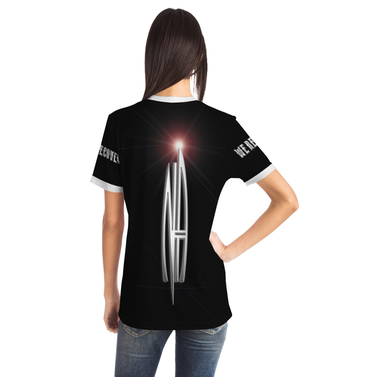 Live Clean Skull & Bones AOP T-shirts