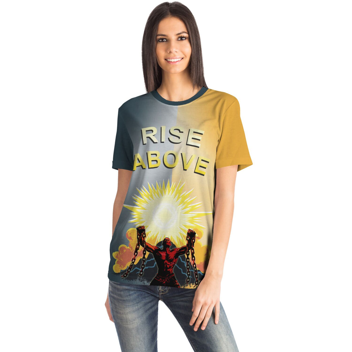 Rise Above AOP T-shirts