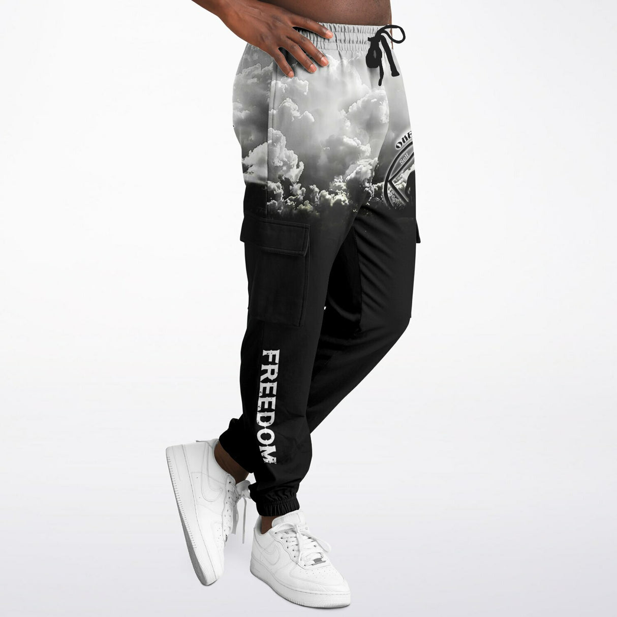 Blessed With Freedom AOP SWEAT PANTS