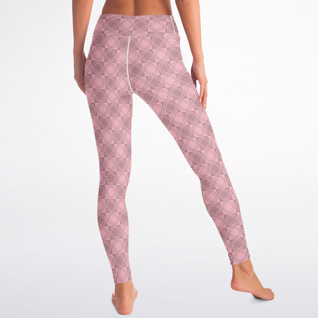 Pink Pandemonium Yoga Leggings - AOP