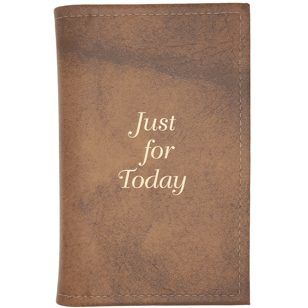 Cover-NA Regular Paperback with Just For Today