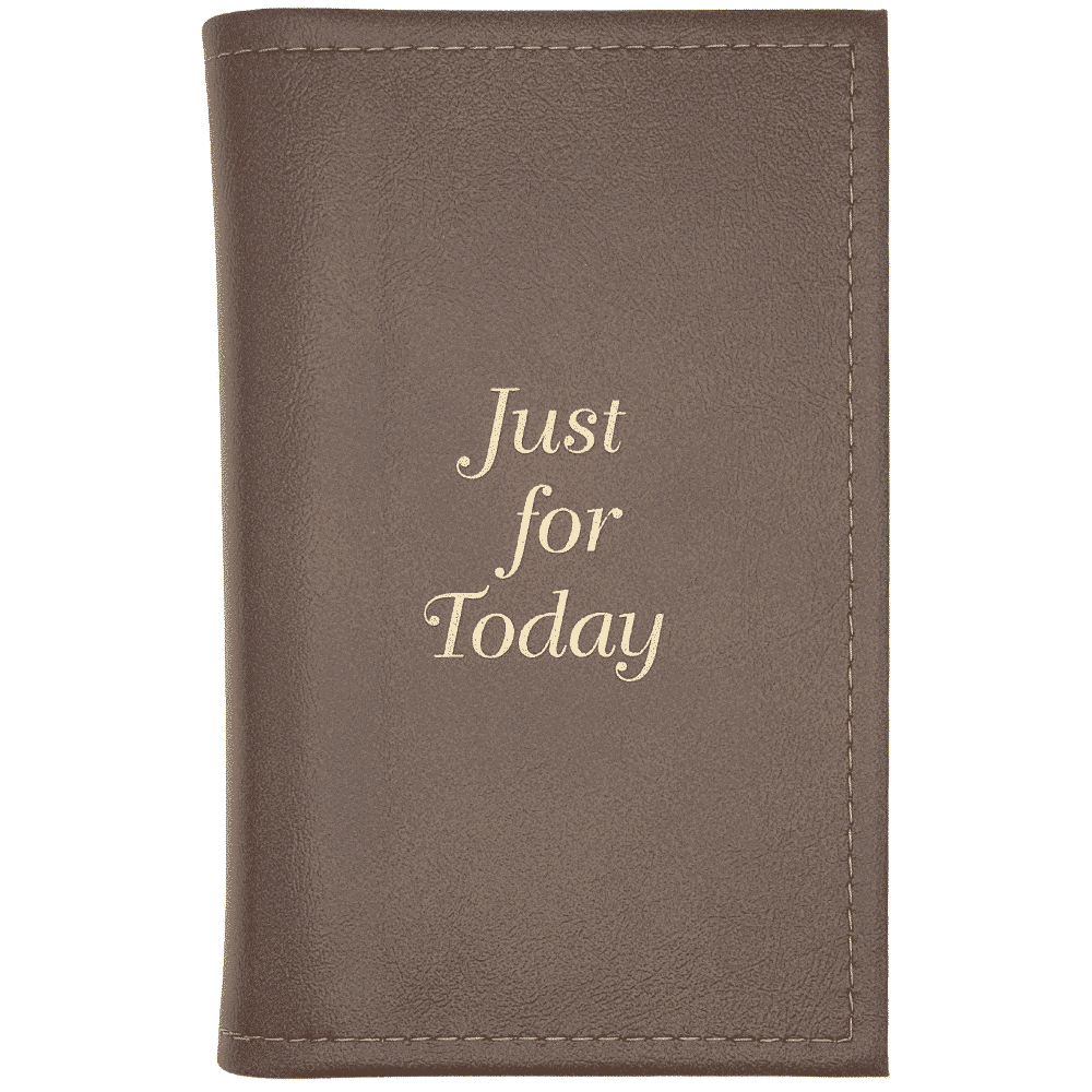 Cover-NA Regular Paperback with Just For Today