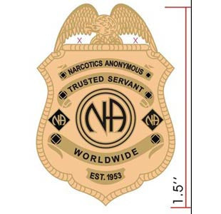 mlp- NA Trusted Servant Badge Lapel Pin