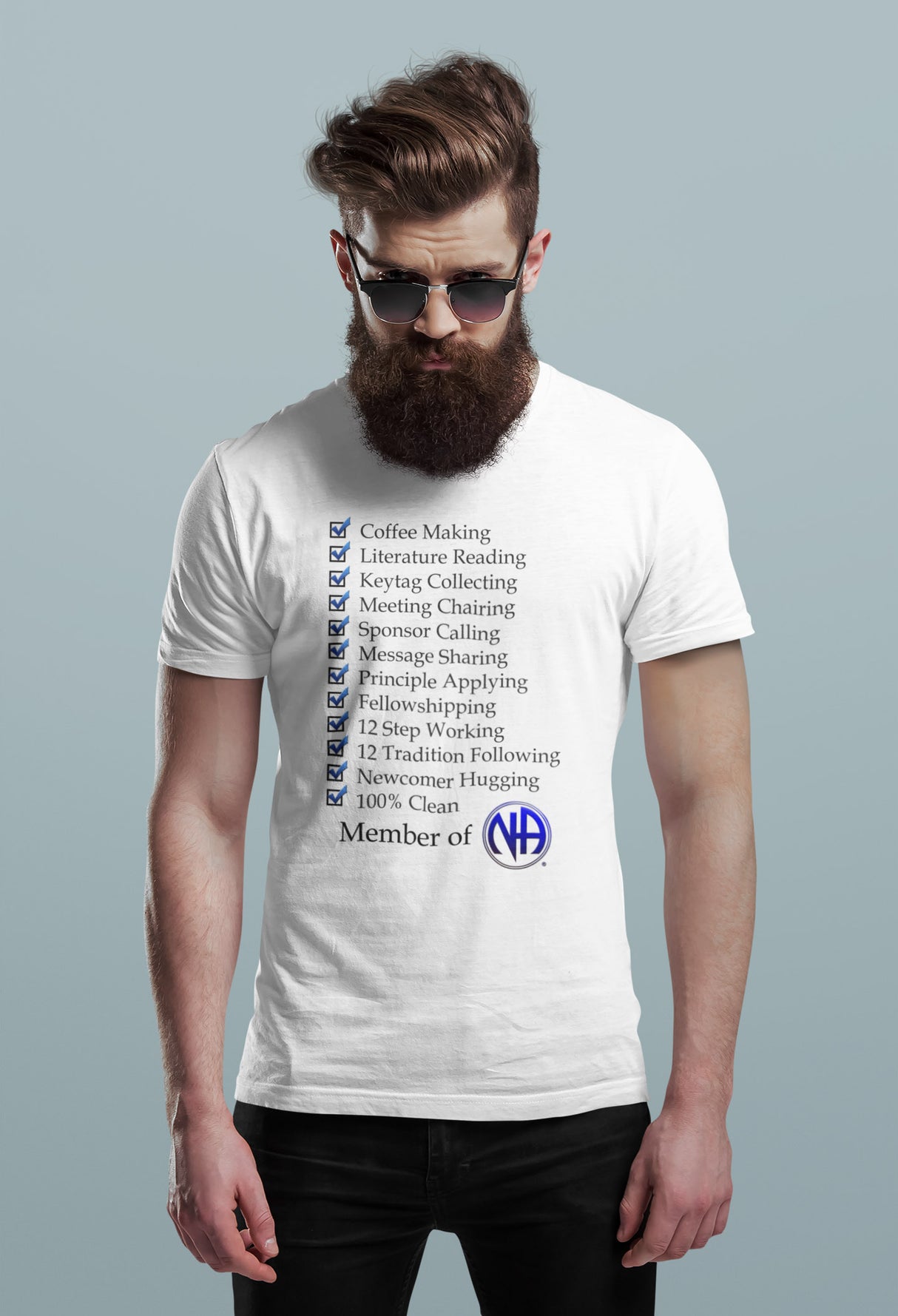 Member Of NA dtg Tee