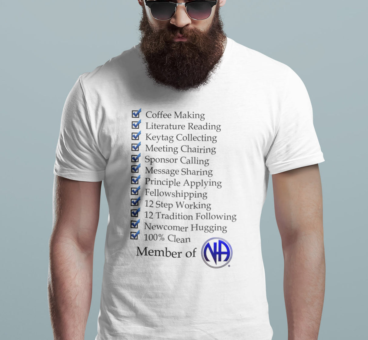 Member Of NA dtg Tee