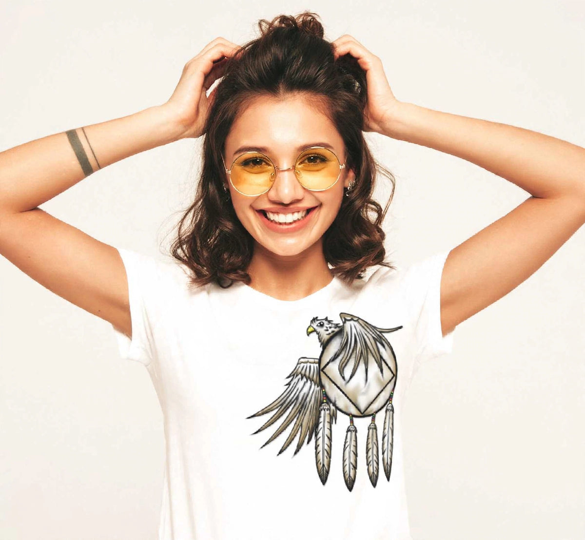 ldTs- Eagle & Shield Women's Tee