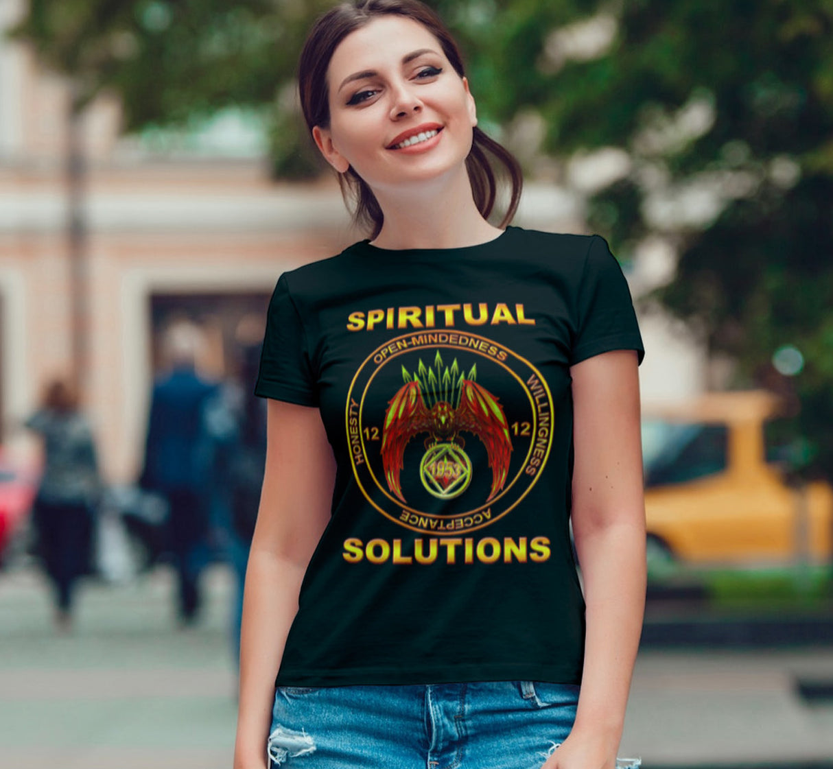 ldTs- Spiritual Solutions V.2 Women's Tee