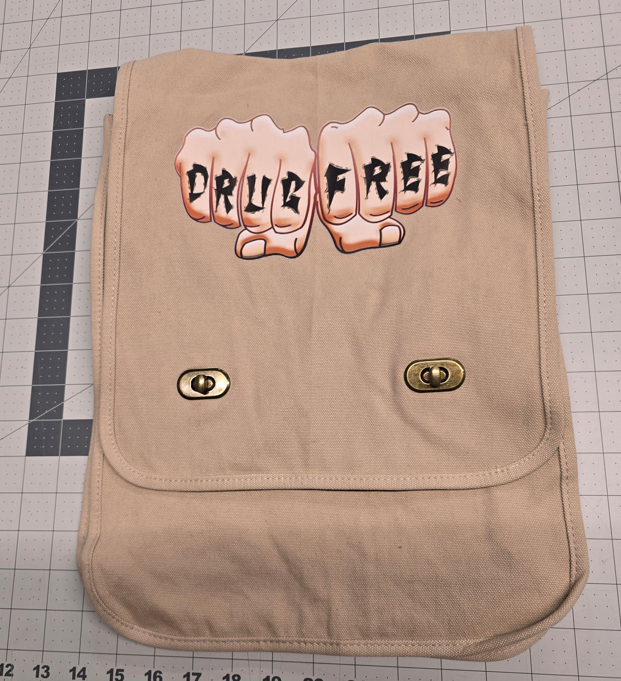 Bag- Drug Free Fist - Tote Bag
