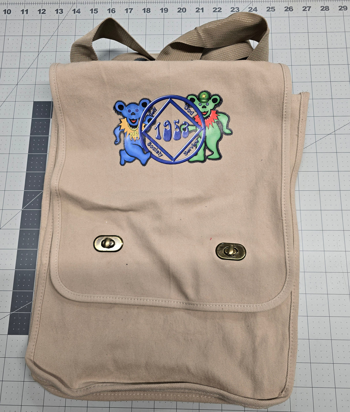 Bag- Teddy On Symbol - Tote Bag