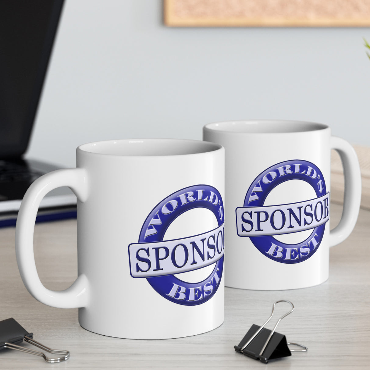 World's Best Sponsor 11oz Ceramic Mug