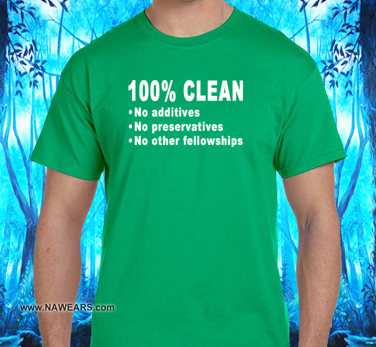 100% Clean  NA SS/LS Tee