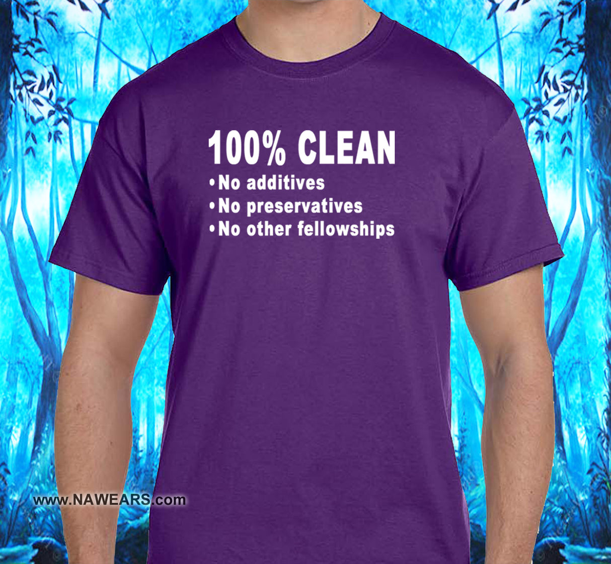 100% Clean  NA SS/LS Tee