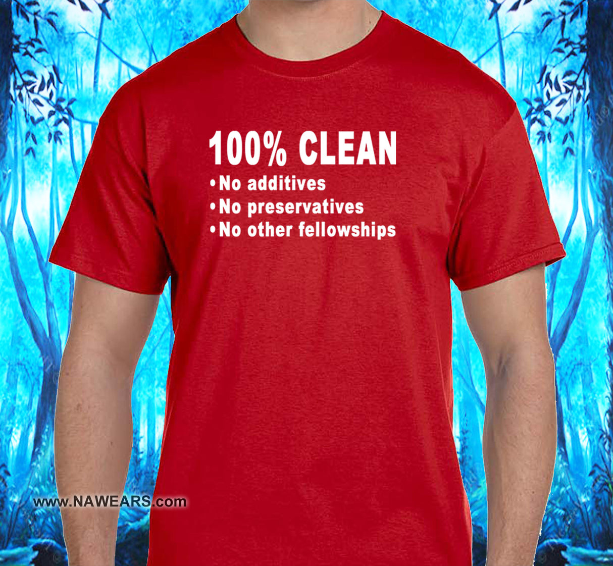 100% Clean  NA SS/LS Tee