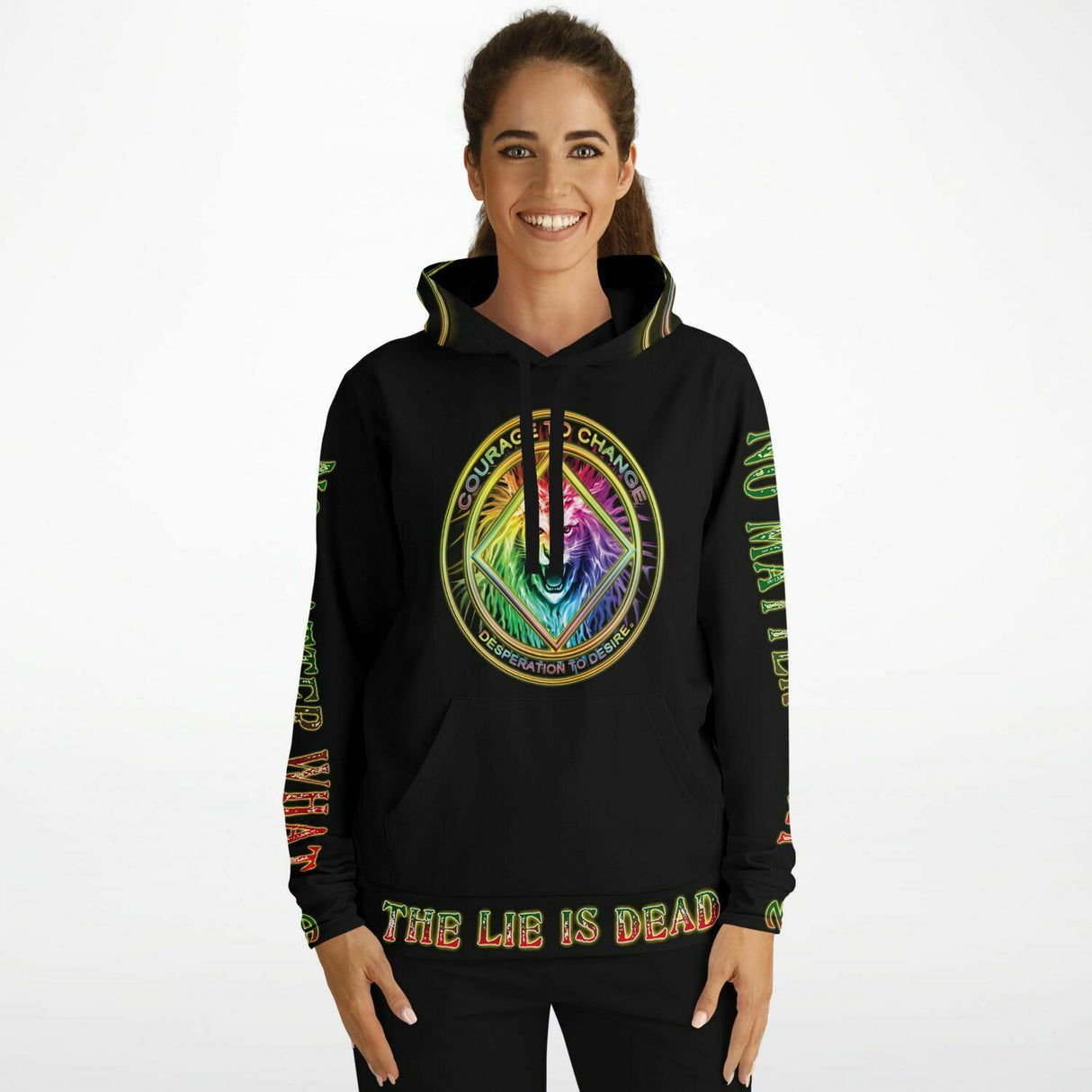 Courage To Change V.1 AOP Hoodie