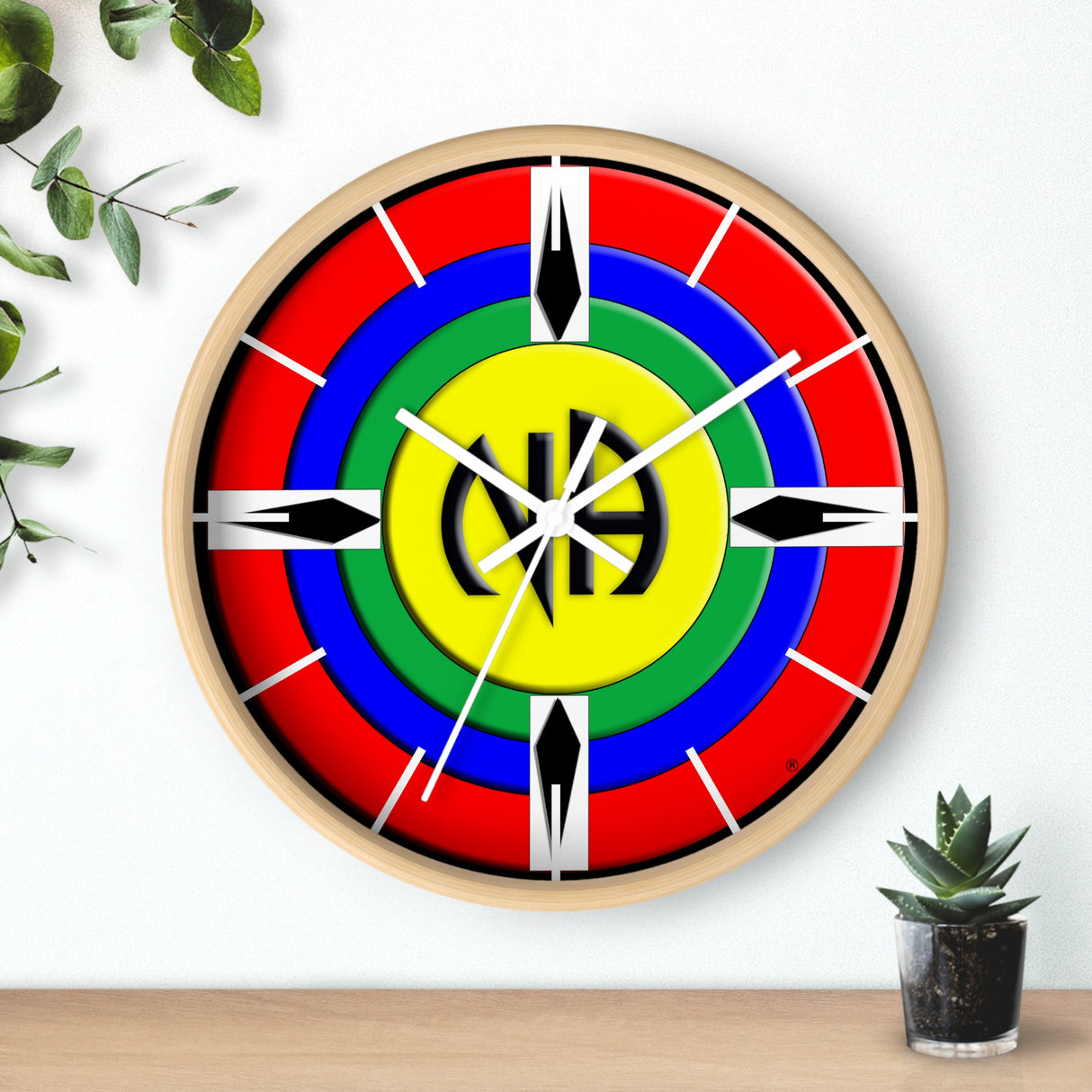 The Group Logo Logo Wall clock