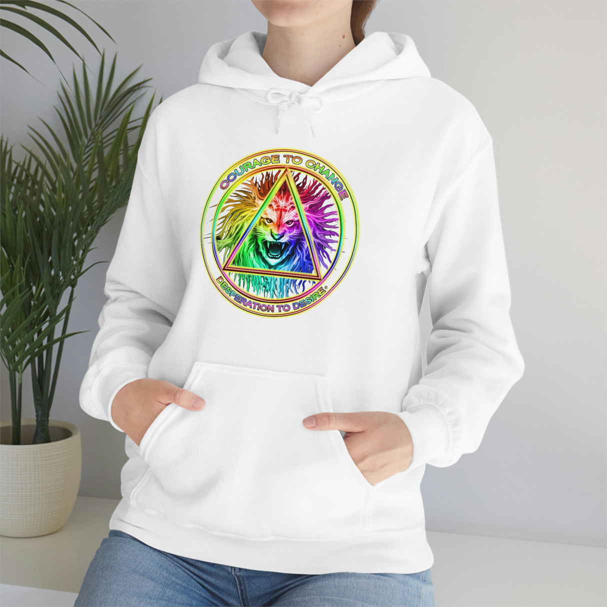 AA Courage To Change dtg Hoodie