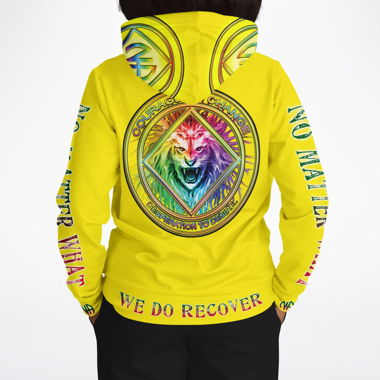 Courage To Change V.2 AOP Hoodie
