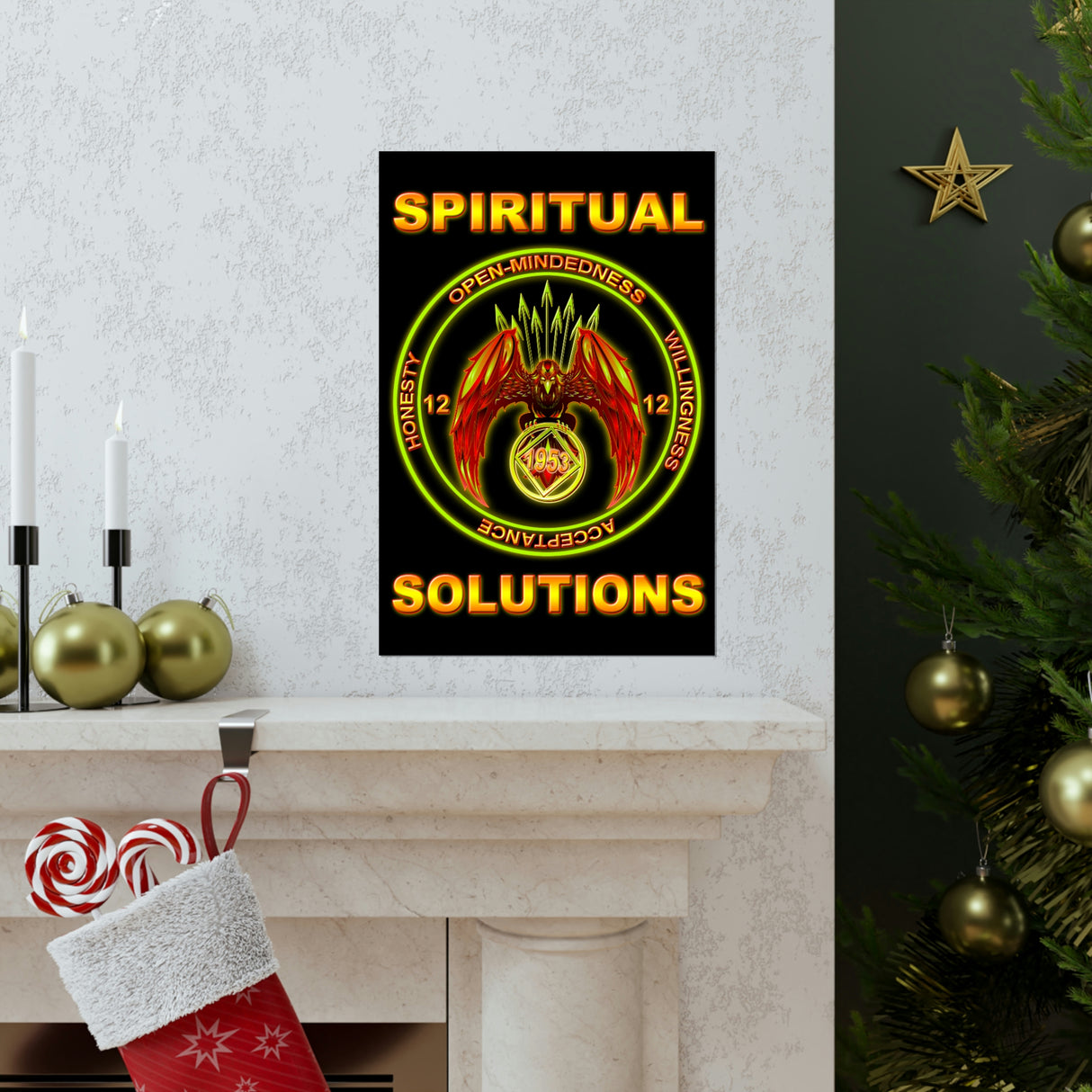 Spiritual Solutions Vertical Posters