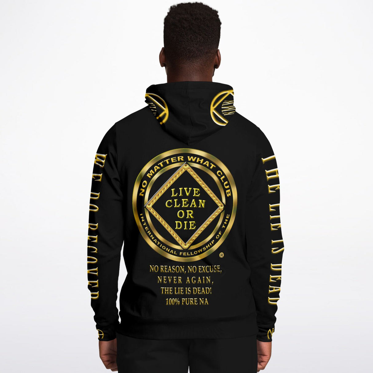 No Matter What AOP Hoodie