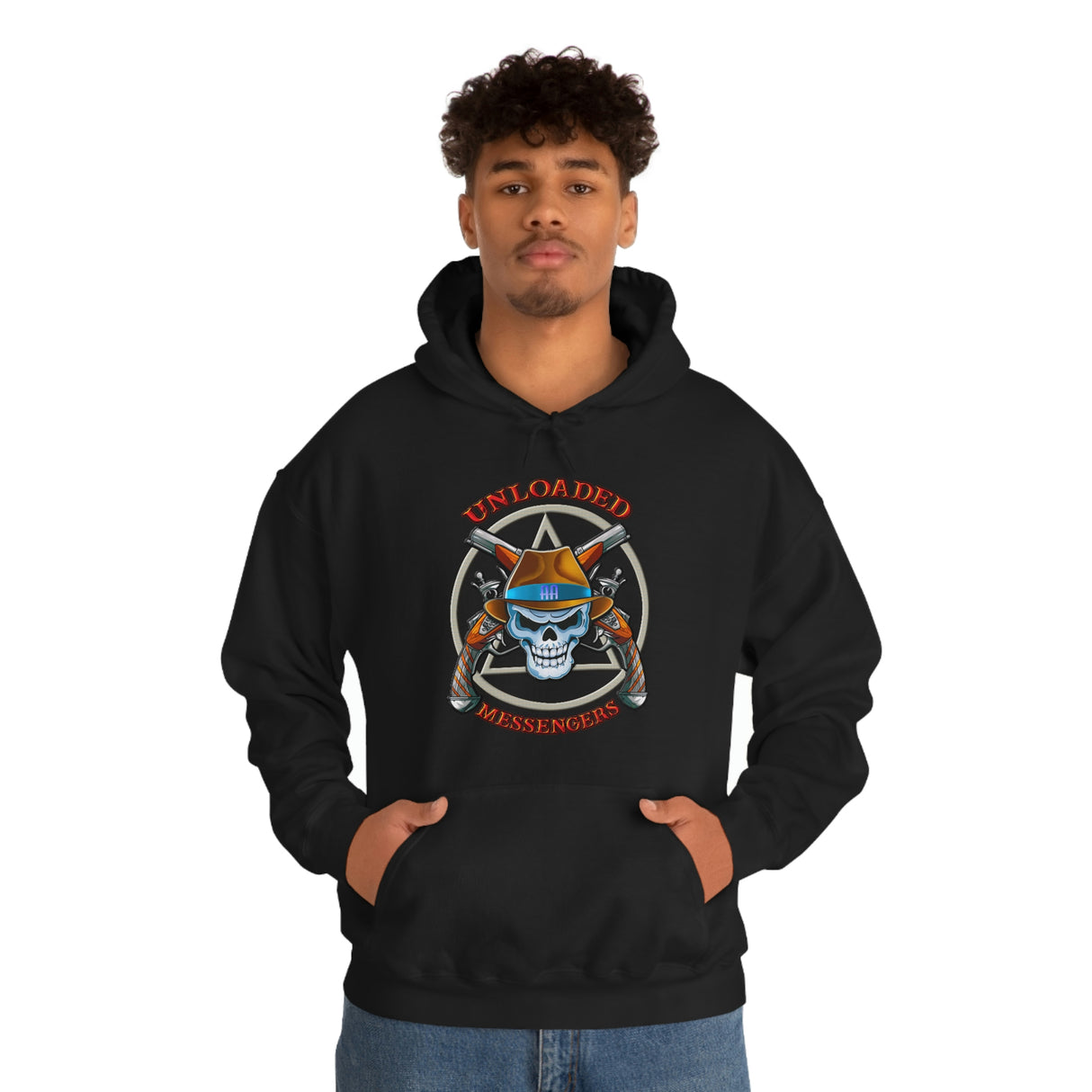 AA Unloaded Messenger dtg Hoodie