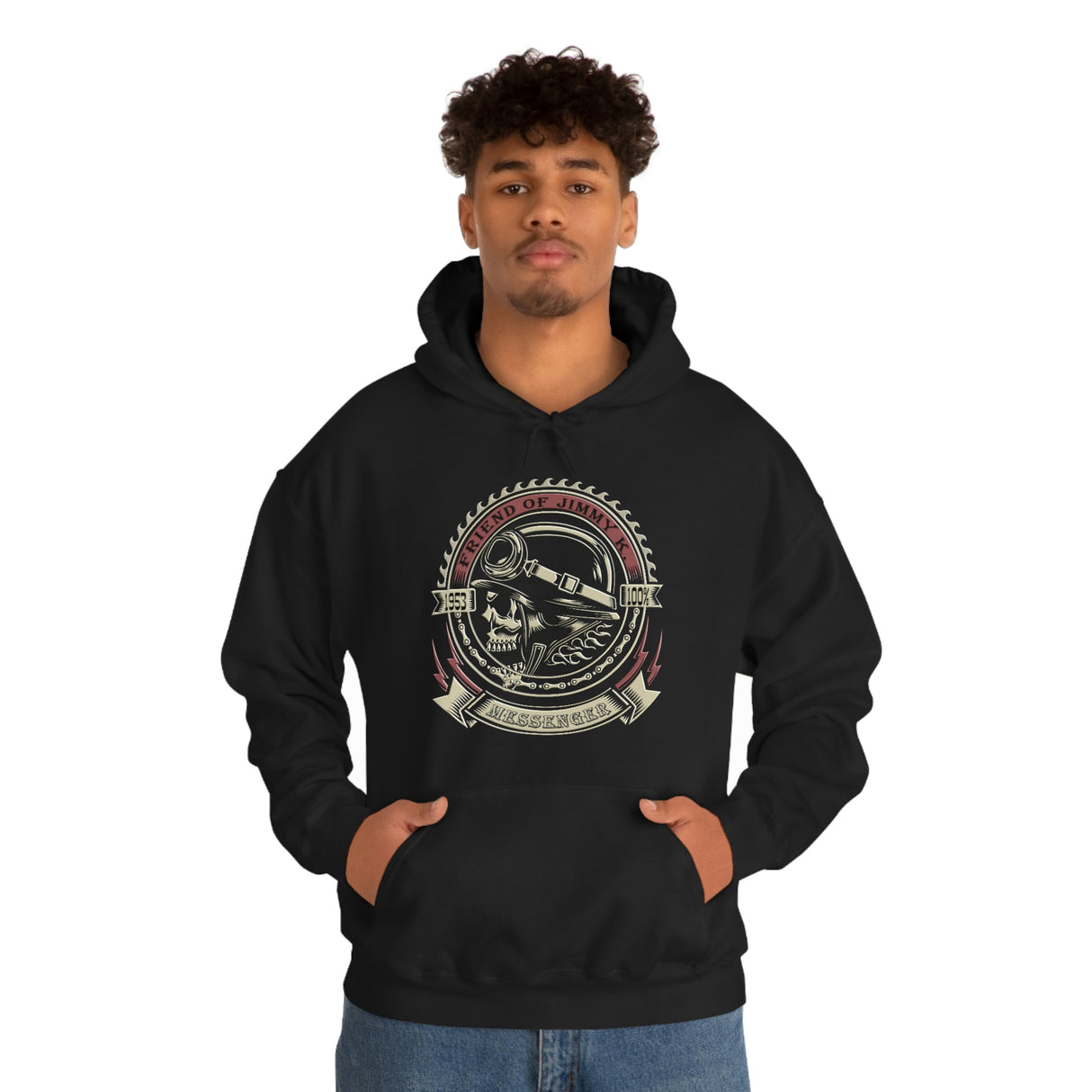 Jimmy K 1953 Messenger dtg Hoodie