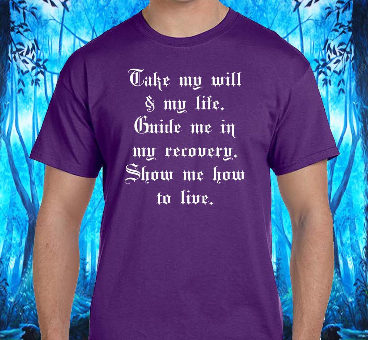 3rd Step Prayer SS/LS Tee