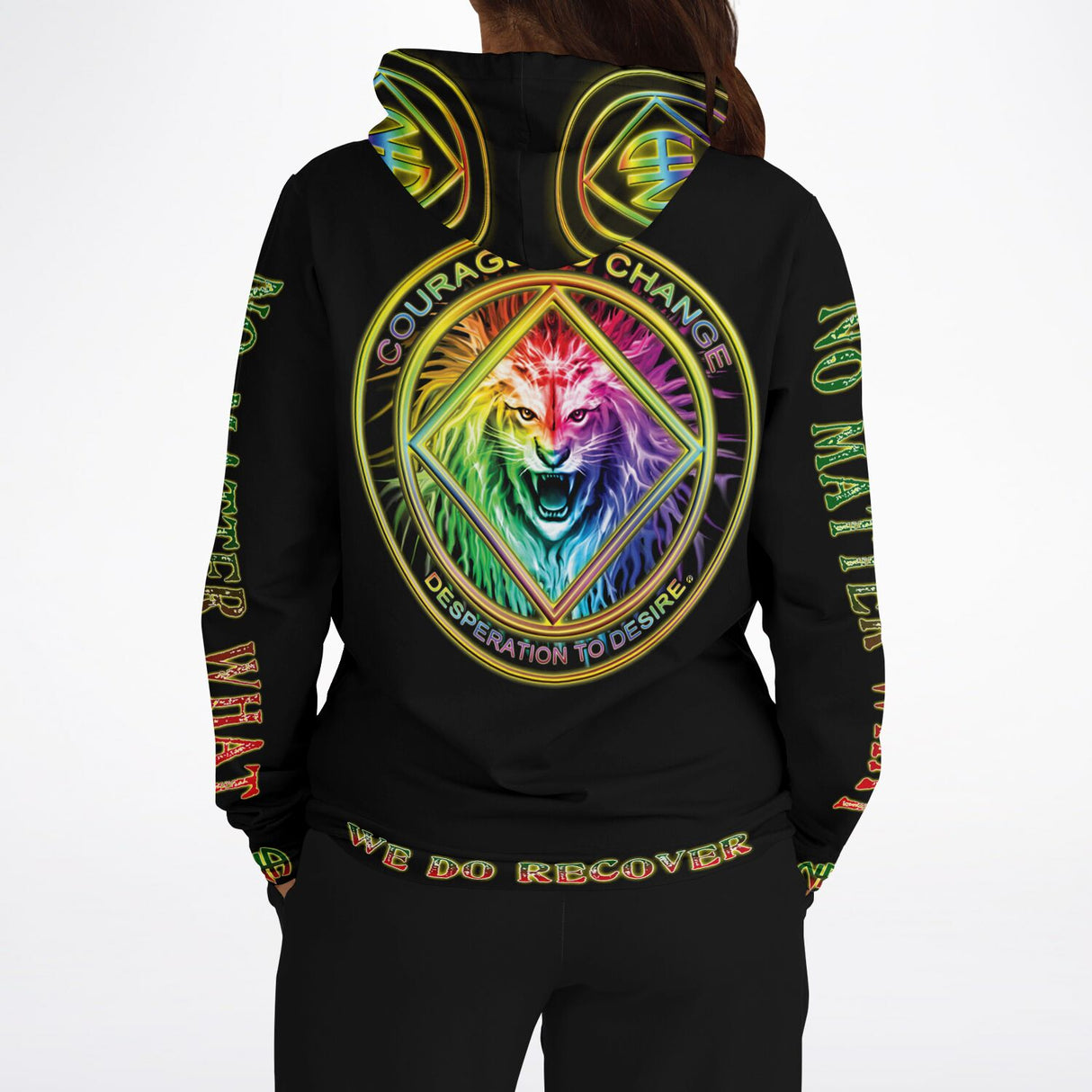 Courage To Change V.1 AOP Hoodie