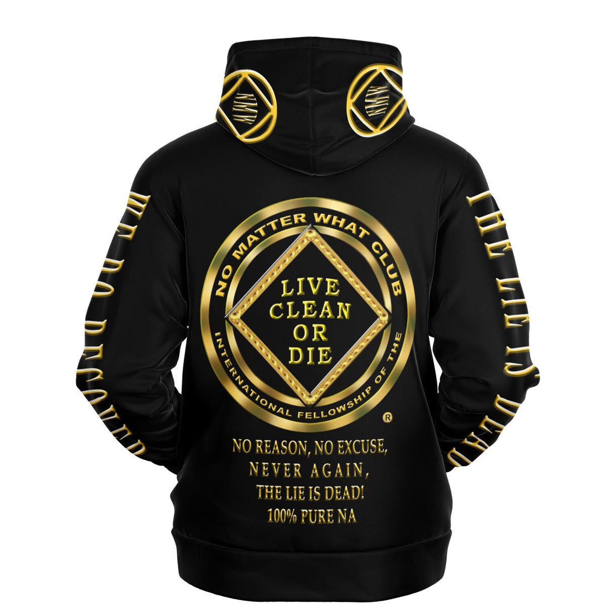 No Matter What AOP Hoodie