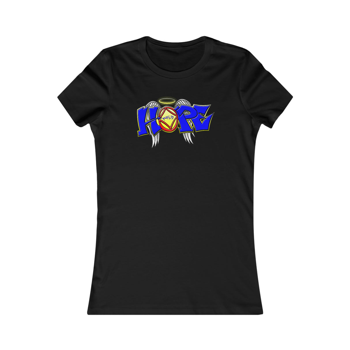 Hope Wings Graffiti Style Women's DTG Tee
