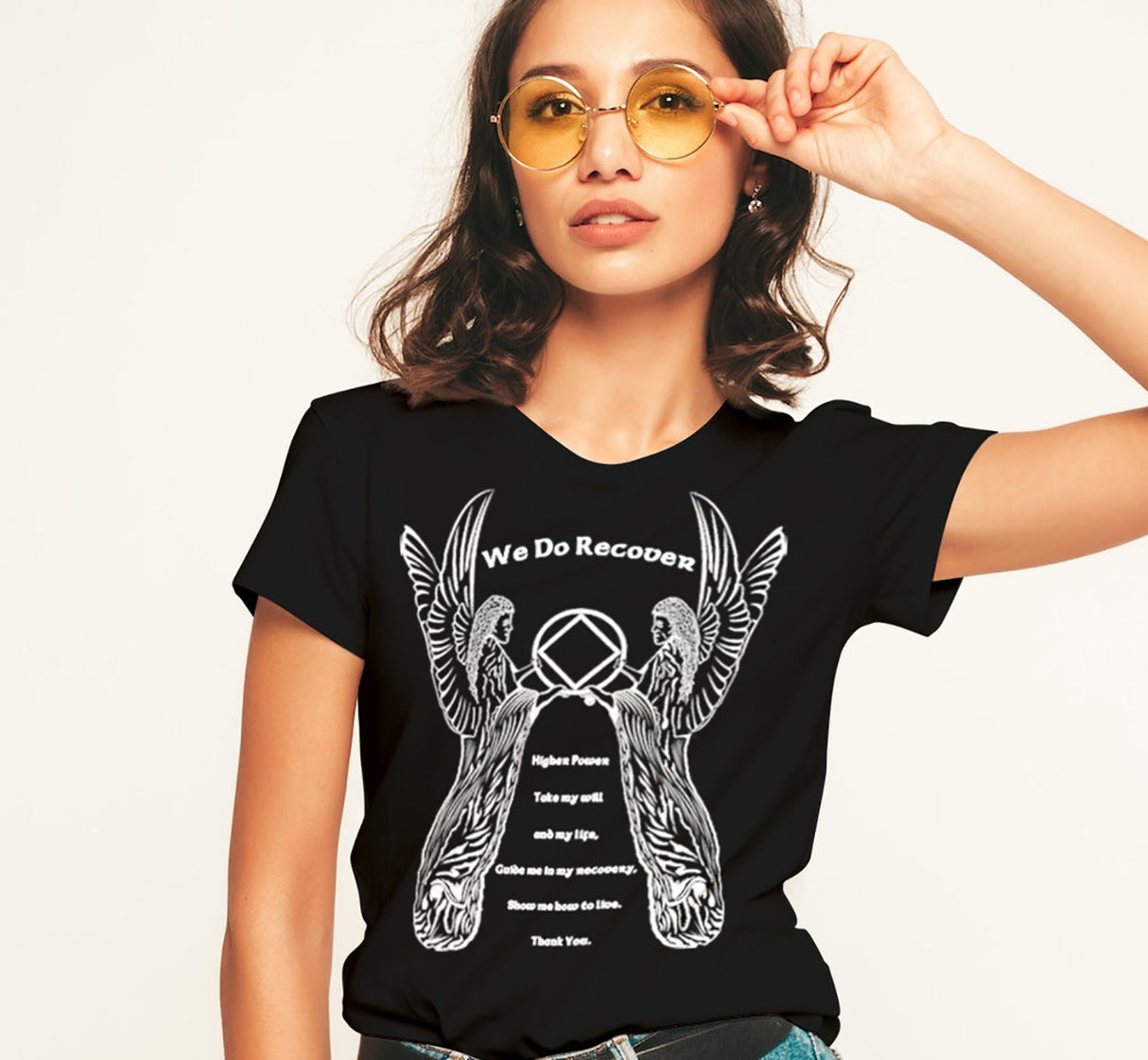 ldTs- 3rd Step Angel - Ladies T's