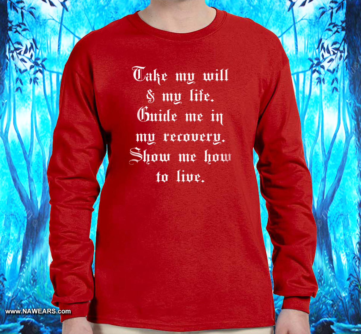 3rd Step Prayer SS/LS Tee