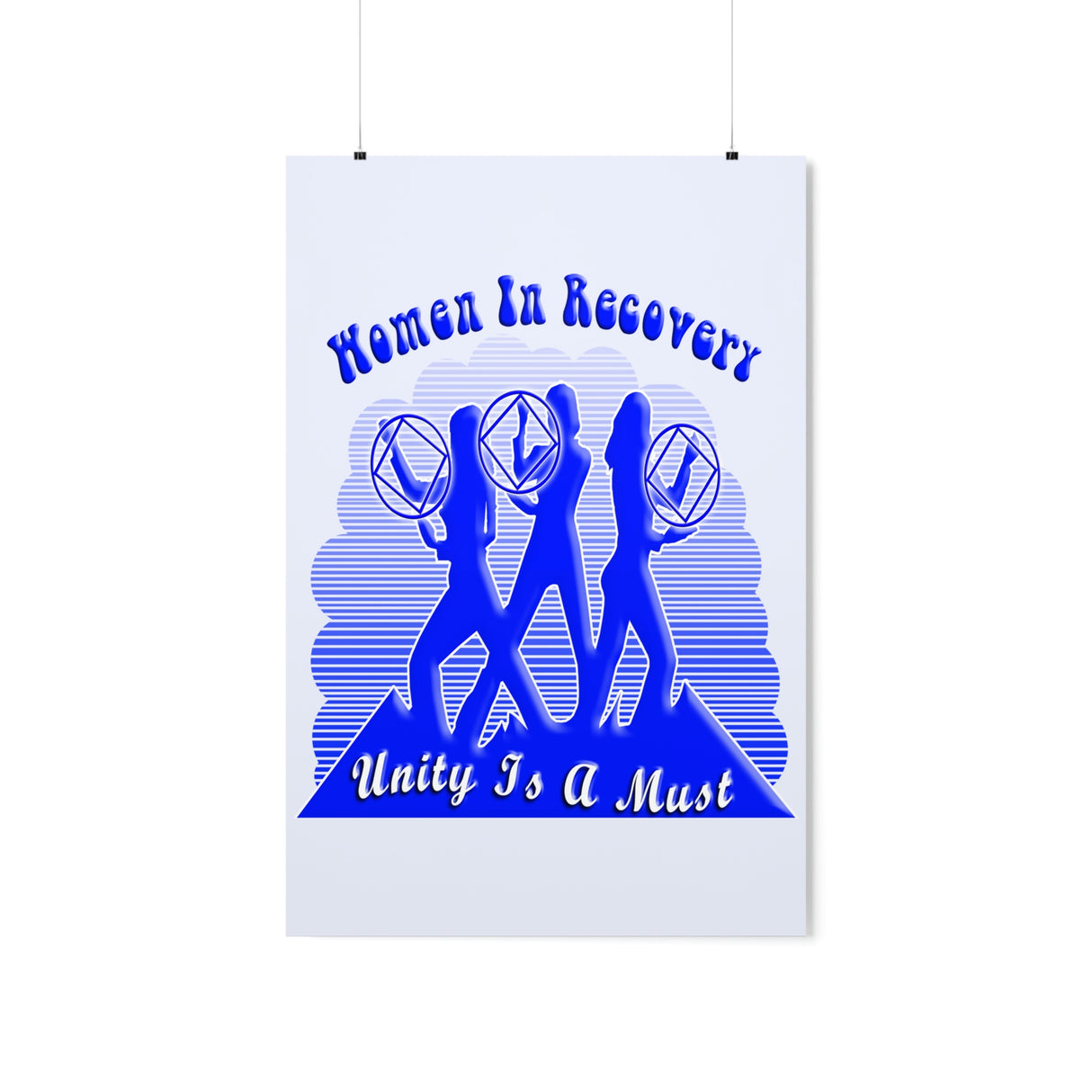 Women In Recovery Vertical Posters